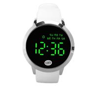 ZLXHDL Orologio digitale, ampio quadrante, con touch screen e impostazione della funzione di allarme, cinturino in silicone per nuoto poco profondo e doccia fredda (Grande taille)