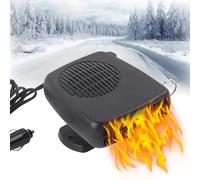 ZLXHDL Riscaldatore per Auto 12V 200W, Portatile per Auto 2 in 1 Riscaldamento in Ceramica Ventola di Raffreddamento Sbrinatore Disappannatore Universale