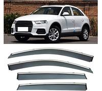 ZLxsmy 4 Pezzi Deflettori Auto per Audi Q3 2013-2018,deflettore Auto, deflettori Aria,Veicoli-specifici Accessori Personalizzati