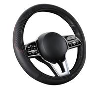 ZLxsmy Coprivolante Auto per Ford Fusion Cougar Windstar Tourneo, Copertura del Volante in Microfibra Morbida, Deluxe Durevole, Accessori Morbidi Anti-Scivolo Traspirante,Black