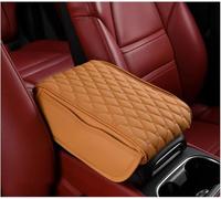 ZLYFCL Tappetino per Bracciolo per Auto per Alfa Romeo Giulia (952) 2016-2022, Pelle Cuscino per Console Centrale per Auto Accessori per la Decorazione,F-Brown
