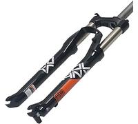 ZLYJ Mountain Bike Forcella Anteriore Bicicletta MTB Forcella Bicicletta Forcella Sospensione Forcella Ad Aria 26/27.5/29 Pollici in Lega di Alluminio Ammortizzatore Forcella A Molla C,27.5inch