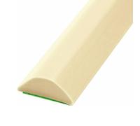 ZLYJQAQ Barriera Doccia Ferma Acqua Walk in,Striscia Barriera Doccia Autoadesiva in Silicone per Soglia Acqua,Barriera Ferma Acqua per Box Doccia,Bordo per Piatto Doccia a Pavimento (140cm,Khaki)