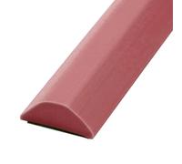 ZLYJQAQ Barriera Doccia Ferma Acqua Walk in,Striscia Barriera Doccia Autoadesiva in Silicone per Soglia Acqua,Barriera Ferma Acqua per Box Doccia,Bordo per Piatto Doccia a Pavimento (110cm,Marrone)