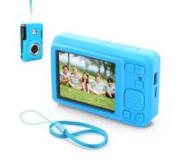 ZLYLVRC Custodia protettiva in silicone compatibile con fotocamera digitale Kodak PIXPRO FZ55, leggera e ammortizzante, Blu, 11 x 7 x 2 cm （4.33 × 2.76 × 0.79 inches）, Protezione completa del corpo