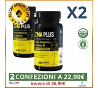 ZMA Integratore Zinco Magnesio con Vitamina B6 Aumento Massa Muscolare Palestra