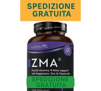 ZMA Zinco Magnesio E Vitamina B6 Contribuisce Alla Normale Funzione Muscolare