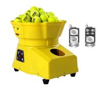 ZMAYPLUS Macchina per palline da tennis, programmazione intelligente avanzata, ad alta capacità, con app/telecomando, velocità di servizio regolabile e allenamento all'aperto per tutti i livelli di