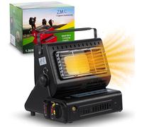 2in1 Portatile Riscaldamento a Gas 1,3KW Campeggio Butano Gas Fornello Ceramica+