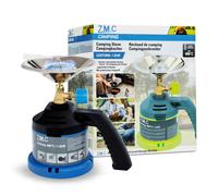 ZMC Portatile Fornello a Gas 1-flammig Campeggio Con Impugnatura Bollitore 1,2KW