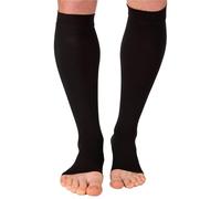 ZMCGNO 1 Paio di Calze Elastiche for Polpacci, for Uomini e Donne, Che aiutano a Combattere la stanchezza.(Type2-Black,M)