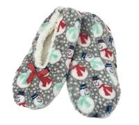 ZMCGNO Calzino fuzzy da donna, caldo inverno, con dinosauro, pupazzo di neve, comodo for dormire, morbido peluche femminile, antiscivolo, for pantofole termiche pavimento(Flower)