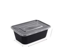 ZMCGNO Contenitori for alimenti con coperchi, contenitori for il pranzo in plastica a tenuta stagna, for mantenimento della freschezza del frigorifero, for la cucina, stoviglie(1000ML,20pcs)