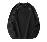 ZMCLZMD Felpa con Cappuccio Foderata in Pile Giacca Tattica Zip Laterale Pullover Termico Invernale Stile Militare Multitasche Top Sportivo Leggero Unisex alla Moda E Versatile-7||s
