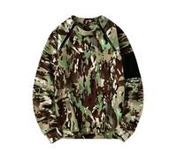 ZMCLZMD Felpa con Cappuccio Foderata in Pile Giacca Tattica Zip Laterale Pullover Termico Invernale Stile Militare Multitasche Top Sportivo Leggero Unisex alla Moda E Versatile-1||m