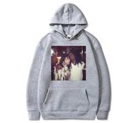 ZMCLZMD Hip Hop Rapper Felpa con Cappuccio Lil Wayne E Nicki Minaj Mugshot Hoodie Street Trend Modello Stampato Classico Adatto Sia per Uomini Che Donne-Grey||x_l