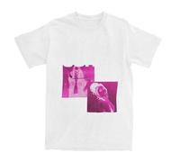 ZMCLZMD Kali Uchis Siniger T-Shirts Trends 3D Print Loose Fit Design A Collo Rotondo Adatto per Uomini E Donne S-3XL-White||x_l