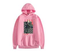 ZMCLZMD Unisex Spy X Family Felpa con Cappuccio Cartoon Yor Forger Twilight Pullover Hoodies Maniche Lunghe Stampata Ispirata agli Anime Carina alla Moda Oversize con Cappuccio-Pink 2||s