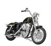 ZMDALI per Harley 2024 Heritage Classic, 2013 XL 1200V Seventy-Two, 1:18 Modello di Colata A Pressione per Motociclette Pezzi Auto Simulazione Lega Mini Veicoli Regalo(2013 XL 1200V)