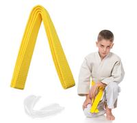 ZMDMAH 260cm Cintura Judo Karate Sportive Arti Marziali Cinture Taekwondo Professionale Aikido Cintura Tessuto Spesso Cintura Bambini Adulti Cintura Arti Marziali Karate Arti Marziali Cinture