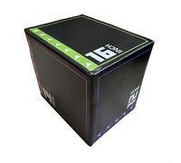 ZMdooreasy 3 in 1 pliometrico in schiuma morbida box Jump per palestra a casa, regolabile in altezza attrezzatura per allenamento della forza con nucleo ad alta densità ammortizzante, piattaforma