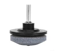 ZMdooreasy Affilatrice per tosaerba, per trapano elettrico, strumento da giardino con carburo di silicio e acciaio, smerigliatrice da 50 mm di diametro, per lame rotanti, falci e zappe, blu/rosso