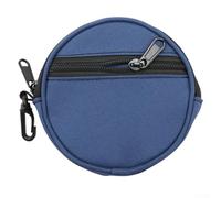 ZMdooreasy Borsa porta mulinello da pesca in tessuto Oxford, marsupio portatile con fori di uscita per attrezzi da pesca organizzati, Blu