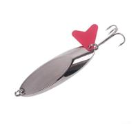 ZMdooreasy CastMaster - Set di esche da pesca in metallo, design smussato, per lanci lunghi, riflettenti, dorate e argentate, con ami tripli, per spigola, trota, pesce persico, azione a caduta libera
