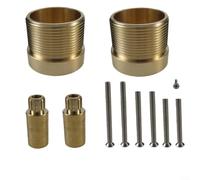 ZMdooreasy Chiave di estensione compatta per valvole di irrigazione difficili da raggiungere e filtro LAT fornisce una leva extra senza danneggiare i dispositivi circostanti (vite argentata)