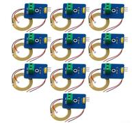 ZMdooreasy Confezione da 10 moduli sensore di vibrazione piezoelettrico analogico adatto per sistemi Arduino 3 3V 5V che offrono una misurazione precisa dell'intensità delle vibrazioni e l'uso