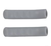 ZMdooreasy Confezione da 2 coperture in silicone per leve freno scooter e bicicletta, progettate per prestazioni antiscivolo e resistenza all'usura a lungo termine (2 grigie)