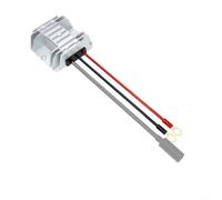 ZMdooreasy Convertitore di tensione CC 12V 24V Ingresso 48V Uscita Alluminio Boost Trasformatore Cavo per Sistema Solare Mobile (4L)