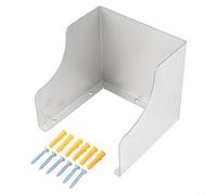 ZMdooreasy Copertura per campanello in acciaio inox, protezione contro la pioggia, copertura per scatola elettrica, per la sicurezza elettrica domestica, alloggiamento a prova di schizzi (125 mm)