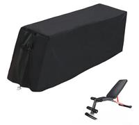 ZMdooreasy Copertura per panca pesi, copertura per attrezzatura da ginnastica, protezione impermeabile per panca da allenamento, con coulisse, 140 x 46 x 41 cm
