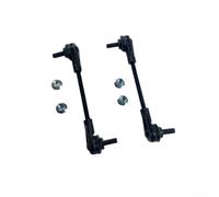 ZMdooreasy Coppia di sospensioni anteriori per stabilizzatori per Ford per ranger per Mazda BT-50 2.2 3.2, sostituisce EB3C-3053-BA EB3C-3052-BA, costruzione in metallo ABS, finitura argento nero