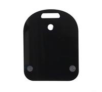 ZMdooreasy Cuscinetto scorrevole in acrilico compatibile con Bimby per TM5 e mixer TM6, antiscivolo garantisce stabilità, protegge il piano di lavoro dai segni (nero)