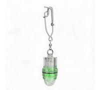 ZMdooreasy Esca subacquea impermeabile con luce a LED con attivazione automatica IPX8 ad alta luminosità per viaggi di pesca notturna Opzioni colorate bianche ()