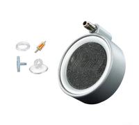 ZMdooreasy Kit di pietre porose per acquario con silenziosa per nano diffusore di ossigeno per acquari da 70-20 galloni, include valvola di controllo, ventose, connettore a T e tubo dell'aria da 3 m