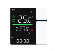 ZMdooreasy Pannello di controllo programmabile intelligente termostato con controllo della temperatura ad alta efficienza energetica per sistemi di riscaldamento dell'acqua ed elettrici con funzioni