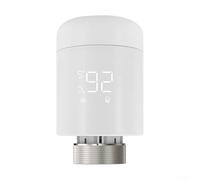 ZMdooreasy Per valvola radiatore intelligente ZigBee, termostato intelligente del radiatore, programma settimanale personalizzabile, telecomando, compatibile con assistente vocale, termostato a