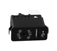 ZMdooreasy Porta USB AUX per BMW Serie 1 3 5 E60 E61 E81 E87 E90 E91 Installazione rapida con design leggero