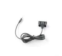 ZMdooreasy Presa per pannello AUX per auto, interfaccia di ingresso audio da 3,5 mm, cavo porta USB per BMW per Alpine per Pioneer per sistema stereo Sony, nero, 150 cm