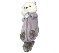 ZMdooreasy Simpatico astuccio portapenne in peluche, abbastanza spazioso per contenere vari articoli di cancelleria, Come da immagine