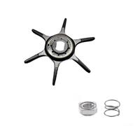 ZMdooreasy Six Star Reel Sound Bead Part, ruota a goccia d'acqua da 60 mm di diametro per modifica, componente sonaglio in lega per una migliore esperienza di pesca, compatibile con mulinelli a sei