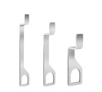 ZMdooreasy Staffa di supporto per portellone posteriore in acciaio inox, set di ganci di estensione da 10 cm, 15 cm, 20 cm, compatibile con T4 T5 e T6