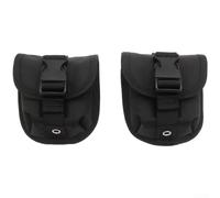 ZMdooreasy Tasca per pesi in nylon a sgancio rapido per immersioni subacquee, compatibile con bcd e sidemount per configurazioni, borsa di zavorra ad alta resistenza per il controllo del