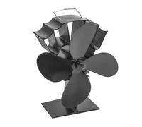 ZMdooreasy Ventola alimentata a calore per caminetti utilizzando l'azionamento termico per aumentare il calore della stanza in modo efficiente con prestazioni silenziose e affidabili nei caminetti