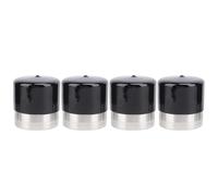 ZMellifluent 4 Pezzi di copricuscinetto per rimorchio da Barca, Protezione per Cuscinetti in Acciaio Inox con Copertura Antipolvere, Copertura Protettiva Rinforzata da 1,980 Pollici di Diametro