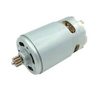 ZMGYF Motore RS-550 9 denti/12 Denti DC 10,8 V 12 V 14,4 V 16,8 V 18 V 21 V 25 V Coppia Elevata ad Alta velocità for Trapano a Mano Elettrico Attrezzo da Giardino(9 Teeth_12V)