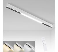 ZMH LED Deckenleuchte CCT 50/80/100CM Deckenlampe Dimmbar Mit Fernbedienung IP20 [EEK: A]